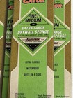 Lot Of 5 Gator Extra Large Drywall Sponges Sanding Sponge Grade Medium   Fine
