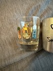 Seaworld Shot Glass And Two Animal Kingdom Shot Glasses