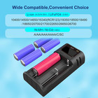 18650 Battery Charger  2 Bay Battery Charger With Smart Lcd Display Fast Charge 