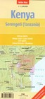 Kenya   The Serengeti Road Map By Nelles Map  2012   brand New 