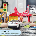 Kids Wooden Street Signs Playset 14pc Set  Perfect For Toy Vehicles trains