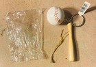 Vintage Mini Wood Baseball Bat And Ball Combo Keychain Keyring Fob Sports W tag