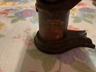 Antique Cast Iron   Brass Postal Scale Weis Manufacturing Co Monroe Michigan Usa