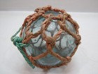 Authentic 3 1 4 Inch Japanese Netted Glass Float Ball Buoy  2 5c2245 