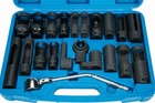 21 Pc Oxygen Sensor Socket Set Sensor Oil Pressure Sending Unit Removal Tool Kit