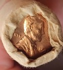 1958 Lincoln Wheat Cent Bu  Roll 1c Penny