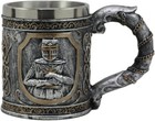 Medieval Templar Crusader Knight Mug Suit Of Armor Knight Of The Cross Tankard