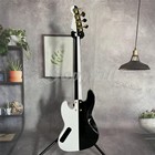 4 String Bass Electric Jazz Bass Guitar Solid Body Basswood Body Gold Hardware