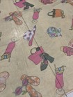 Vintage Summer Beach Theme Yellow Scarf Sheer Rectangular    58    X 19 5   