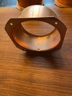 3 3 8 Inch Round Copper Outlets - 8 Count -new Never Used