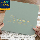 Baby Book Keepsake Boy Or Girl Timeless Baby Memory Book First 5 Years For Baby