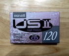 Maxell Us Ii 120 High Bias Audio Cassette Tape Japanese Version Blank Sealed New