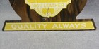 Display Case Metal Stand Ad Sign Buster Brown Bilt Shoe Leather Antique  7 x7 