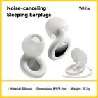 Essager Noise Cancelling Ear Plugs For Sleeping  Soft Silicone Reusable