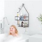 Over The Shower Head Caddy Hanging Shower Organizer For Bathroom Soap Shampoo