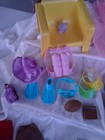 Large Lot Of  Vintage Barbie  Furniture  Clothes And Accessories