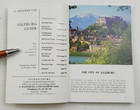 Austria Salzburg City Souvenir Tourist Guide Book Booklet Pocketsize 1982