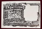 Flaming Lips Built To Spill Screen Print Sxsw 1999 Original Numbered  Signed