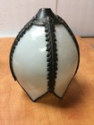 Antique Slag Glass Lamp Shade Globe  5 Panel Tulip See Measurements