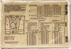 1970s Burda Sewing Pattern 9652 Womens Dress 2 Styles Sz 42-46 Vntg Sealed 15495