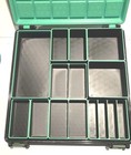 Large Bowling Accessory Case - Jopo  Vise  And Turbo Thumb Storage - Green