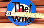 The Who Iconic Band Belt Buckle Merchandising Logo Circle Painted