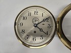 Chelsea Brass Porthole Ship Clock W  Key   Instructions Us Navy Wwii 1965-1969