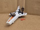 Vintage 1978 Battlestar Galactica Viper Ship   Pilot   Firing Missile - Mattel 