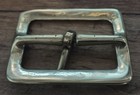 1 3 4    Solid Brass Square Middle Bar Belt Buckle 44mm