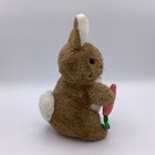 Vtg Eden Peter Rabbit Bunny Plush With Carrot Beatrix Potter 9  Stuffed Animal