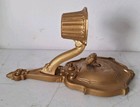 Vintage Riddle Art Deco Electric Wall Sconce Fixture As-is 