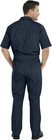 Coveralls For Men Short Sleeve Regular Fit Mechanic Work Wear Jumpsuit With Pock