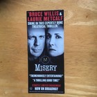 Misery Broadway Suspense Thriller Bruce Willis    90 Hair-raising Minutes       Flyer
