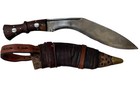 Vtg 17  Authentic Nepalese Gurkha Kukri Wood Sheath-leather Wrapped  custom 