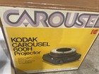 Vintage Kodak Carousel 600h 35mm Slide Projector With 140 Tray