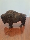 Vintage Cadt Iron Buffalo Bank Possibly A C Williams 5 5x8x2 5 Good Condition