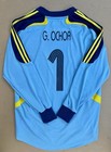 Adidas Mexico 2007 Player Issue utileria Goalkeeper Jersey Size L
