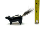 Wood  Hand Carved   Painted  Skunk