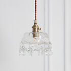 Vintage Industrial Pendant Light Hanging Glass Ceiling Lamp Shade Loft Fixture