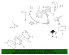 Genuine Bmw Parking Aid Sensor 66-20-9-306-411