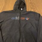 Adidas Originals Boy s Medium  Adicolor Windbreaker Full Zip Jacket