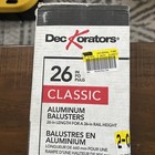 10-pack Deckorators Aluminum Powder Coated Baluster Classic 26    74698
