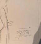 John Fantucchio Original Art Sketch Of A Robot     Purchased From The John Fantucc