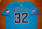 Miami Marlins Bill Mueller 2024 Game Issued Un Worn Nike Jersey  red Sox Giants 