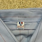 Vtg Flying Postal Service Us Mail Button Shirt Short Sleeve Size 16 5 Pinstripe