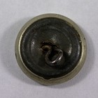 Rare Antique 1876 Era Centennial Minuteman 2 Pc Metal Button W shank 15mm Vtg