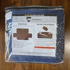Sofa Shield Couch Cover Furniture Protector With Straps Navy Blue Tan Sand 78 