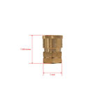 3 8  Fpt Brass Quick Connect Coupler For Power Pressure Washer Water Pump Socket