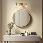 Bathroom Vanity Light  3 Light Bathroom Light Fixture Over Mirror  Bathroom W   