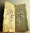 Vintage Wedding Anniversary Congratulations Card   Unused Nos Litho   Envelope